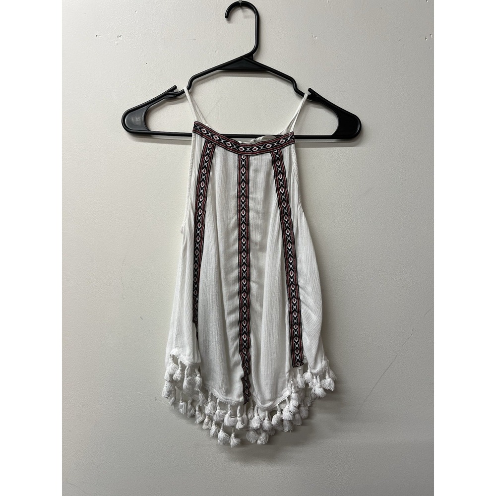 H&M x Coachella Tank Top Women's 4 Lightweight Sleeveless Blouse Boho Shirt